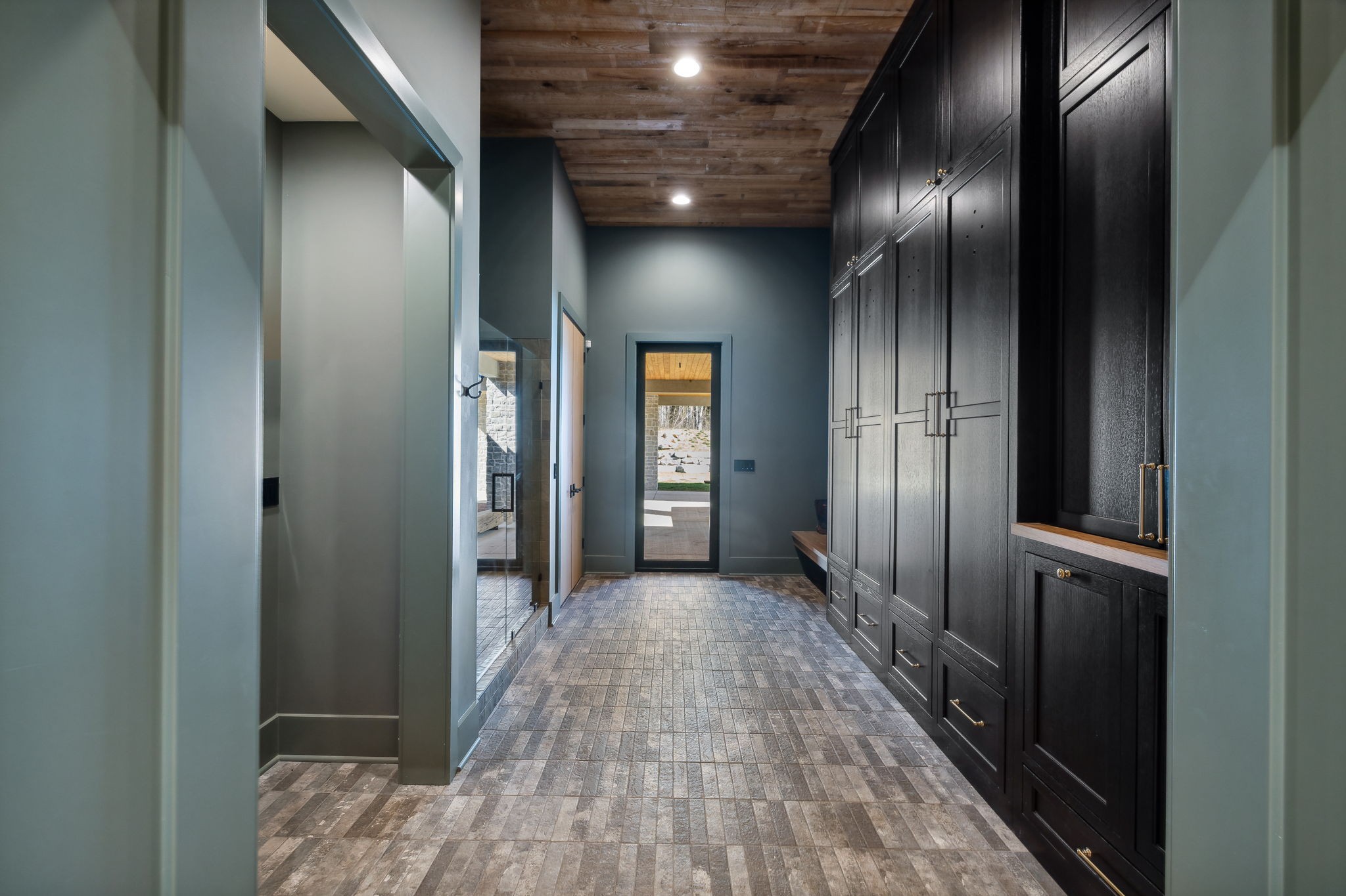 4640 Murfreesboro Road Franklin, TN 37067 - Photo 63 of 79 a view of a hallway with wooden floor