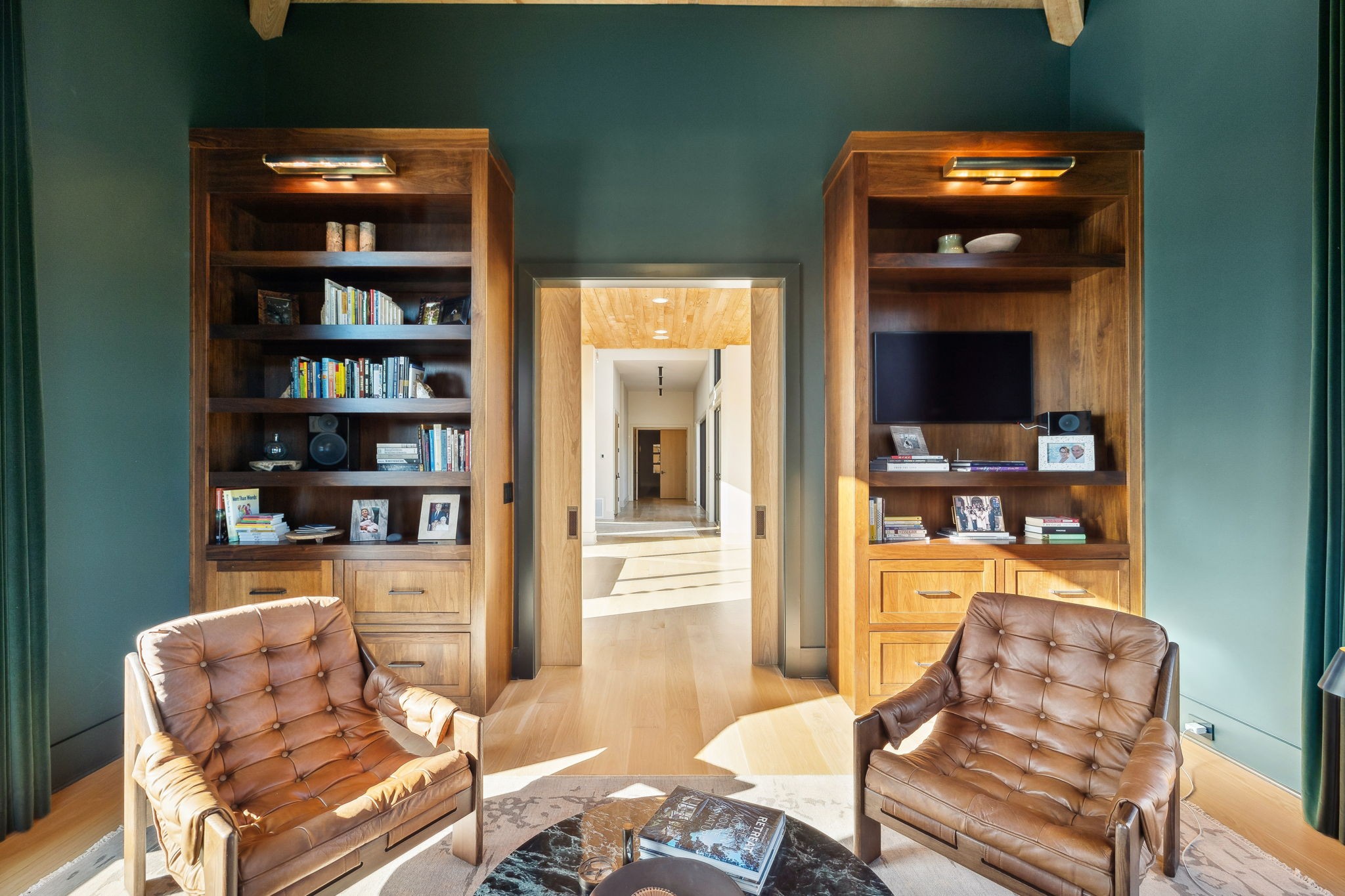 4640 Murfreesboro Road Franklin, TN 37067 - Photo 67 of 79 a living room with furniture and a wooden floor