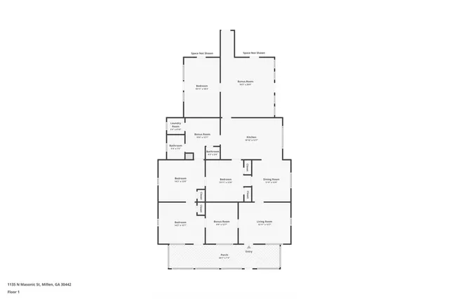 $179,900 | 1135 North Masonic Street, Millen, GA 30442