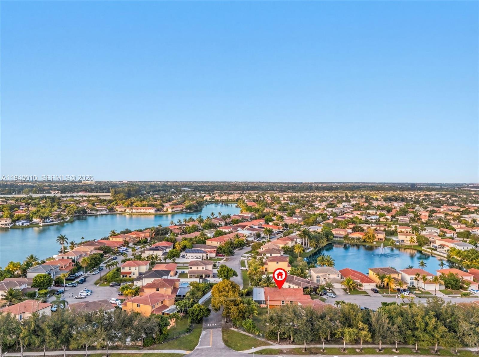13296 Southwest 54th Court Miramar, FL 33027 - Photo 20 of 34 an aerial view of a city