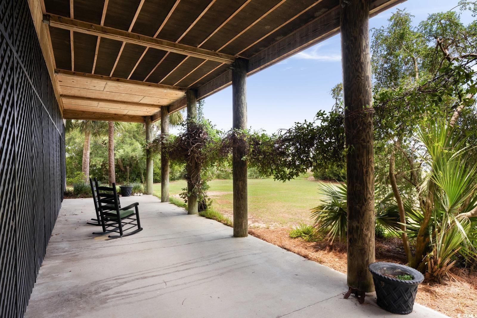 315 Lofton Court McClellanville, SC 29458 - Photo 15 of 40 View of patio