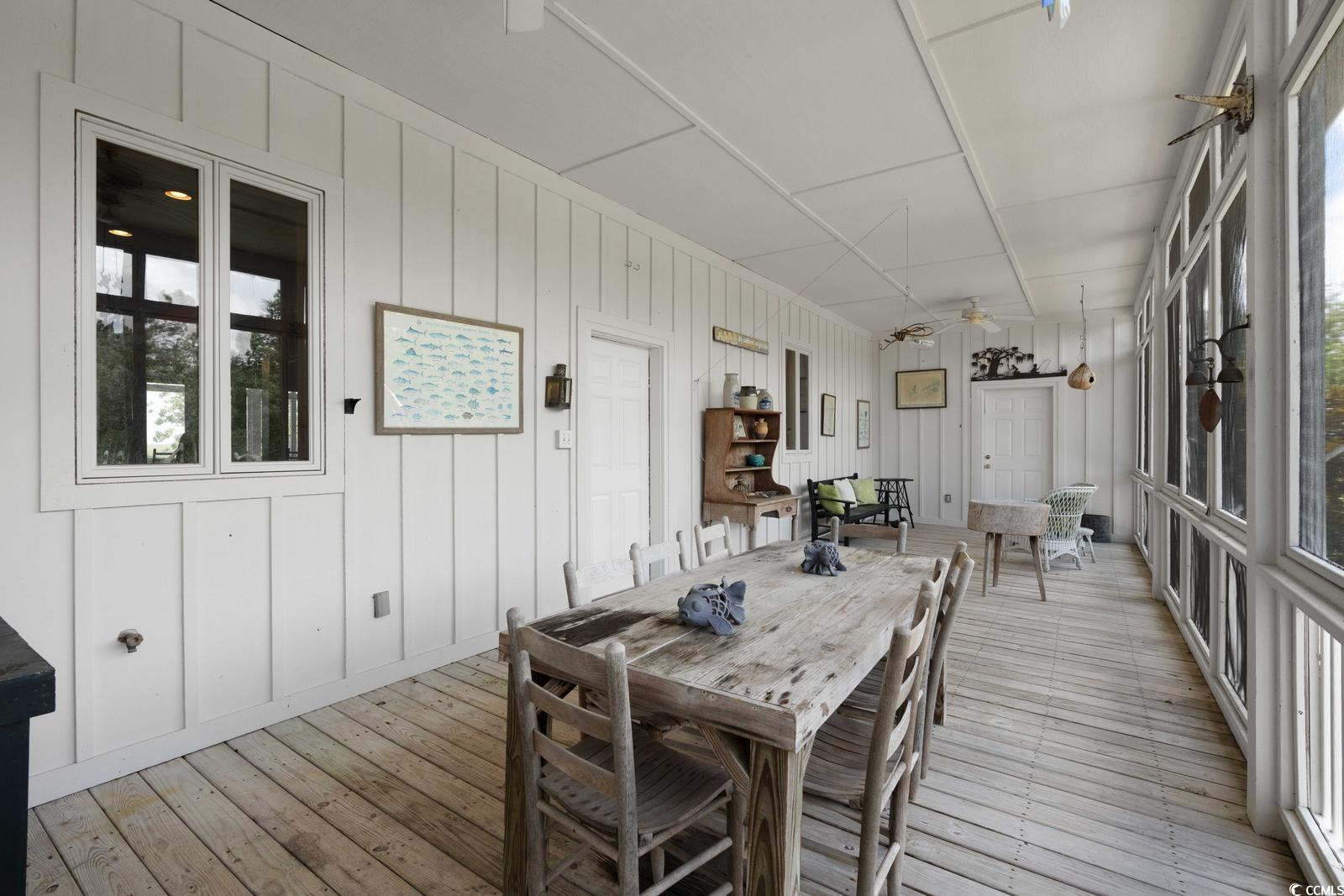 315 Lofton Court McClellanville, SC 29458 - Photo 31 of 40 Sunroom / solarium with plenty of natural light