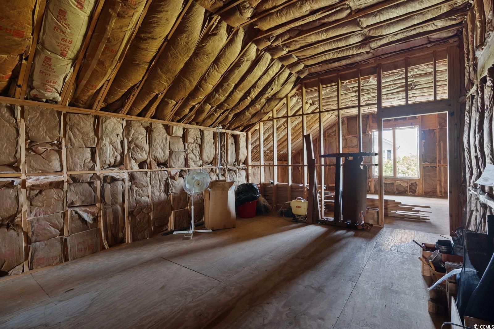 315 Lofton Court McClellanville, SC 29458 - Photo 39 of 40 View of unfinished attic