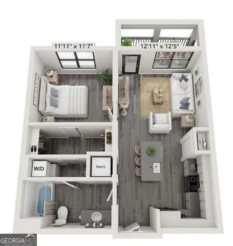 $1,289 | 300 Prominence Poin Parkway, Unit 4306, Canton, GA 30114
