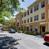a car parked in front of a building