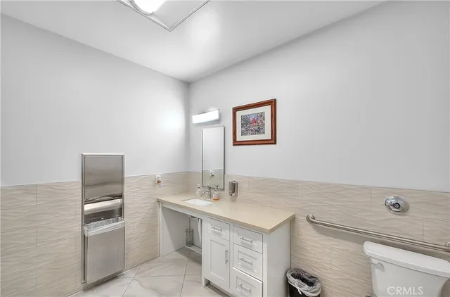 a view of livingroom with furniture and a window