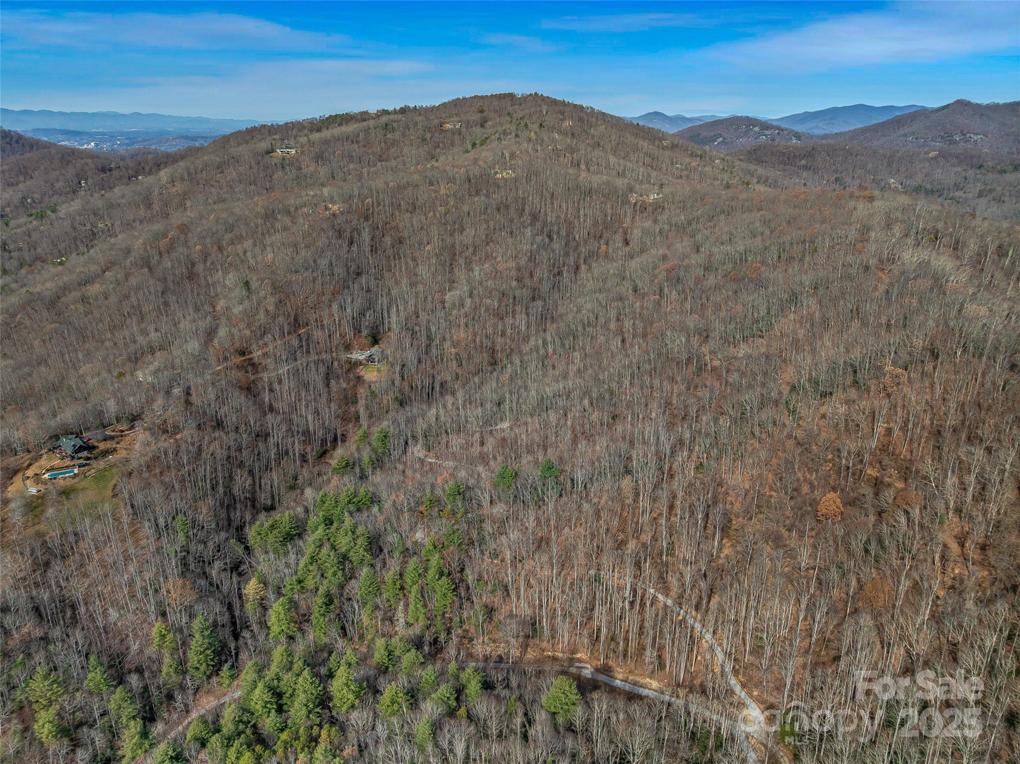 9999-13 Bob Barnwell Road Asheville, NC 28803 - Photo 9 of 24 a view of a mountain range with trees in the background
