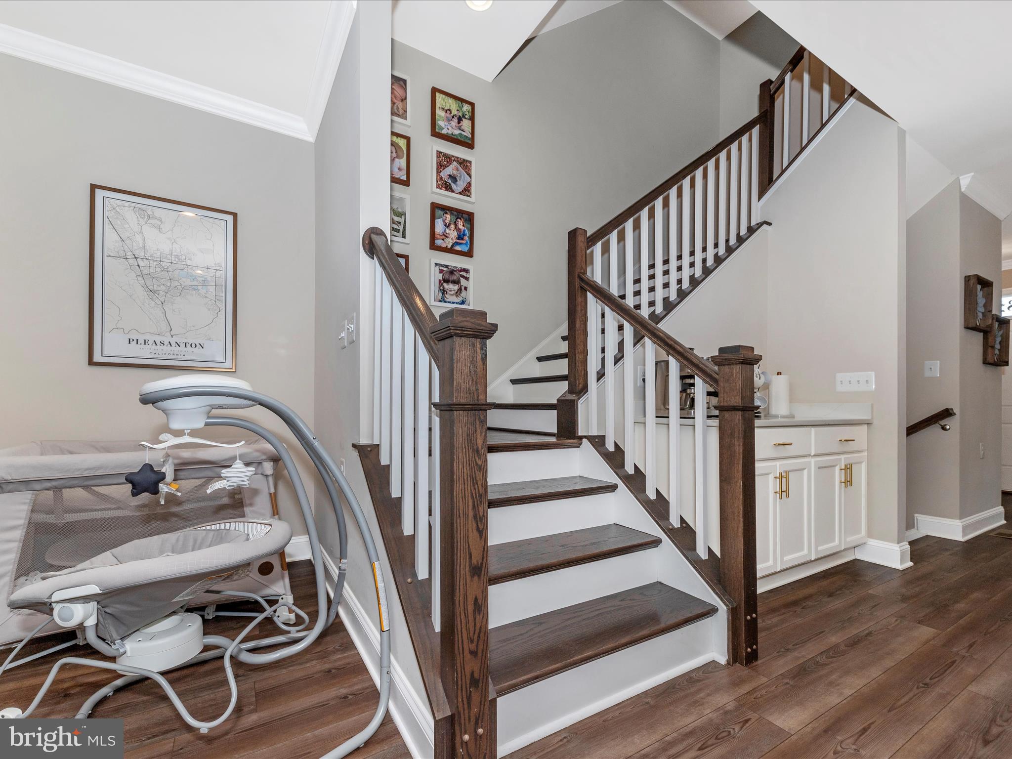 829 Lindley Road Frederick, MD 21701 - Photo 16 of 51 Open Stairway to Upstairs