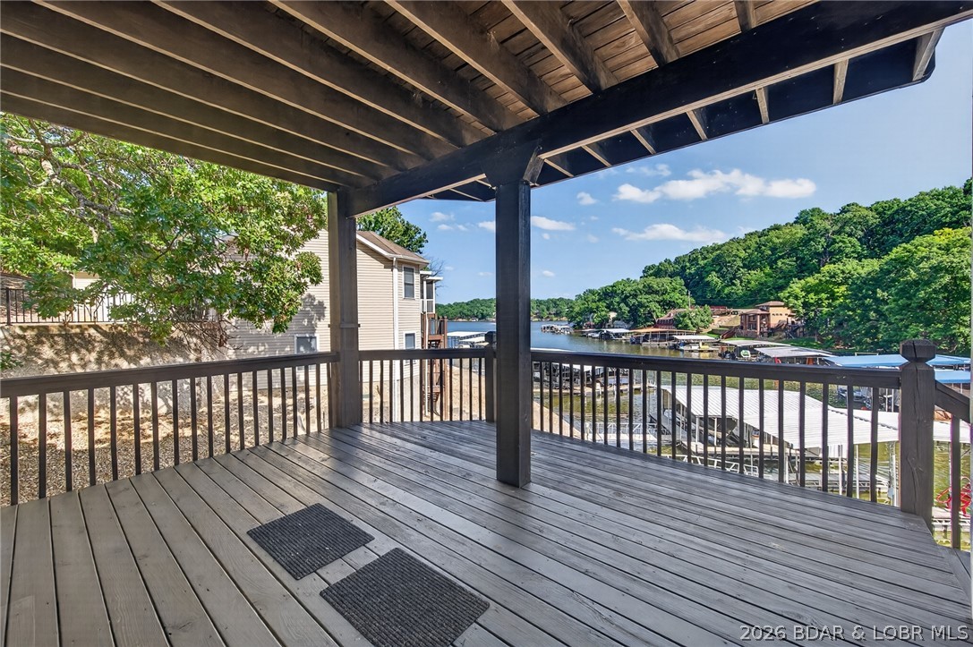 25 Old Sassafrass Road Eldon, MO 65026 - Photo 46 of 58 Delightful shady lower level deck area.