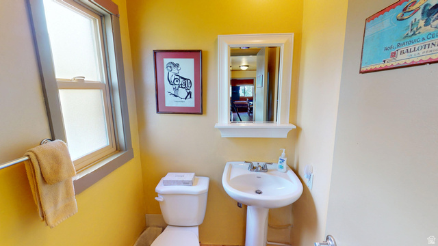 315 Abbey Road Moab, UT 84532 - Photo 20 of 46 Half bathroom with toilet