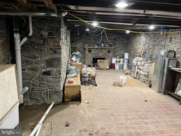 a view of wooden door