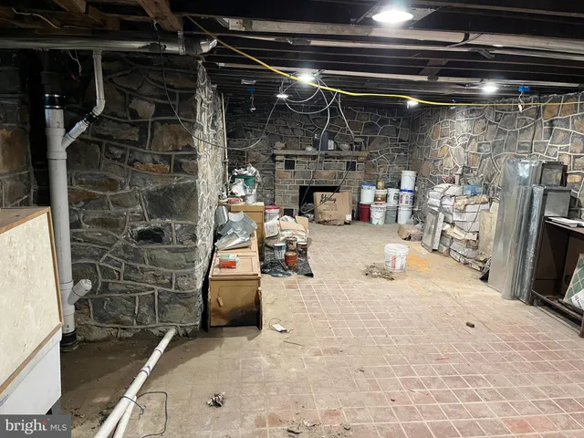 a view of wooden door