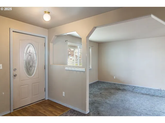 a view interior of the house and wooden floor