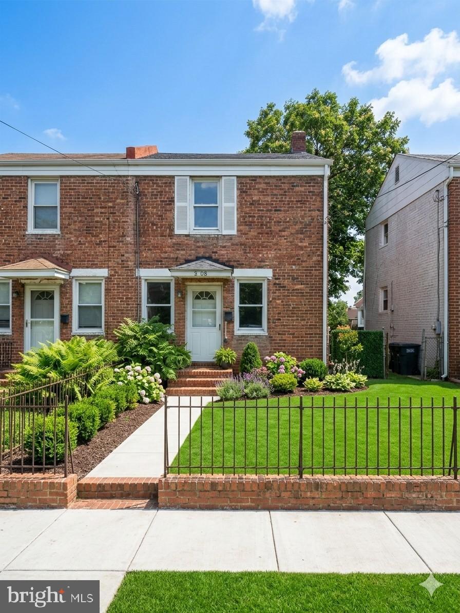 5508 B Street Southeast Washington, DC 20019 - Photo 1 of 1 AI rendered front of 5508 B St SE