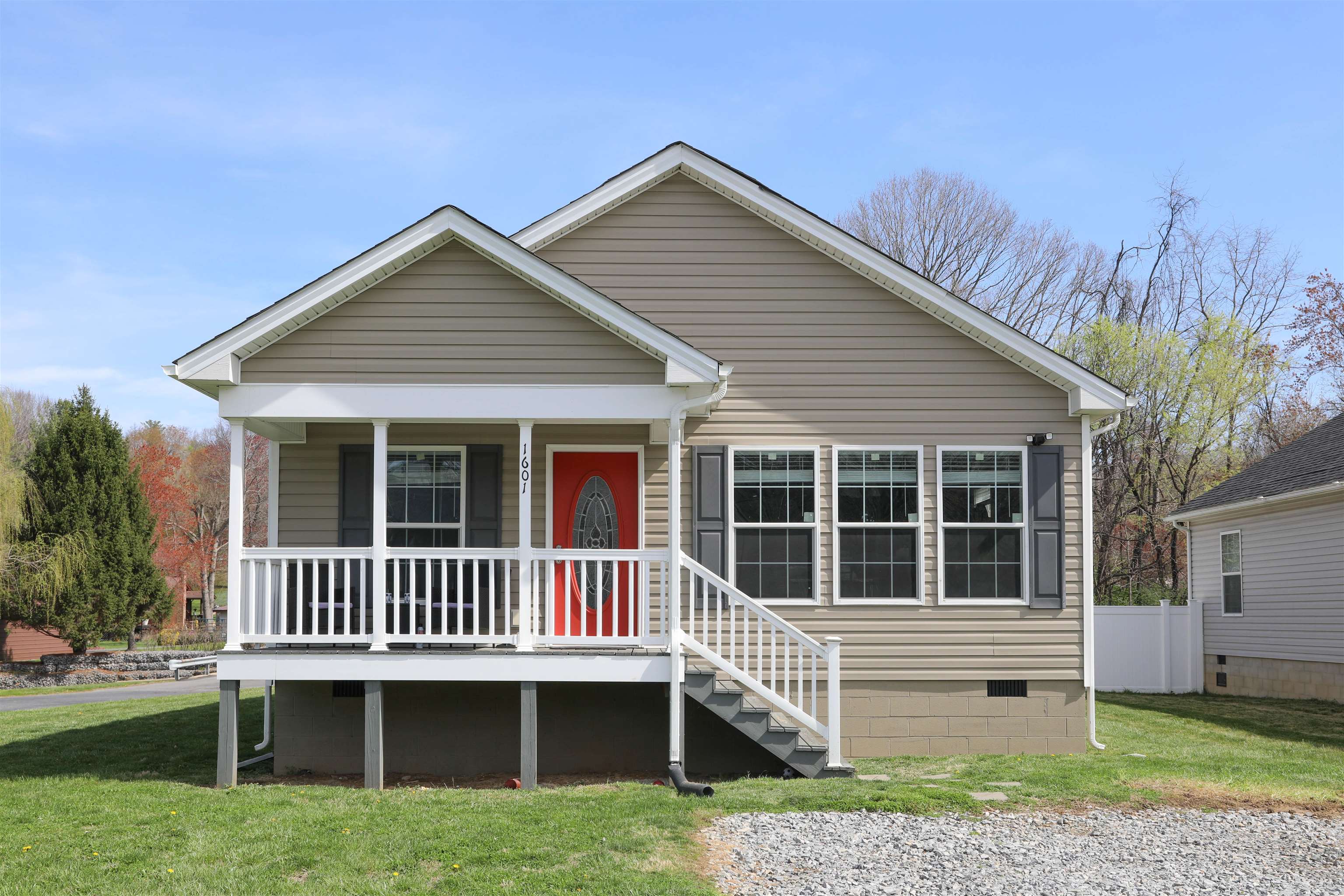 1601 A Street Waynesboro, VA 22980 - Photo 2 of 30 a view of a house with a yard and fence
