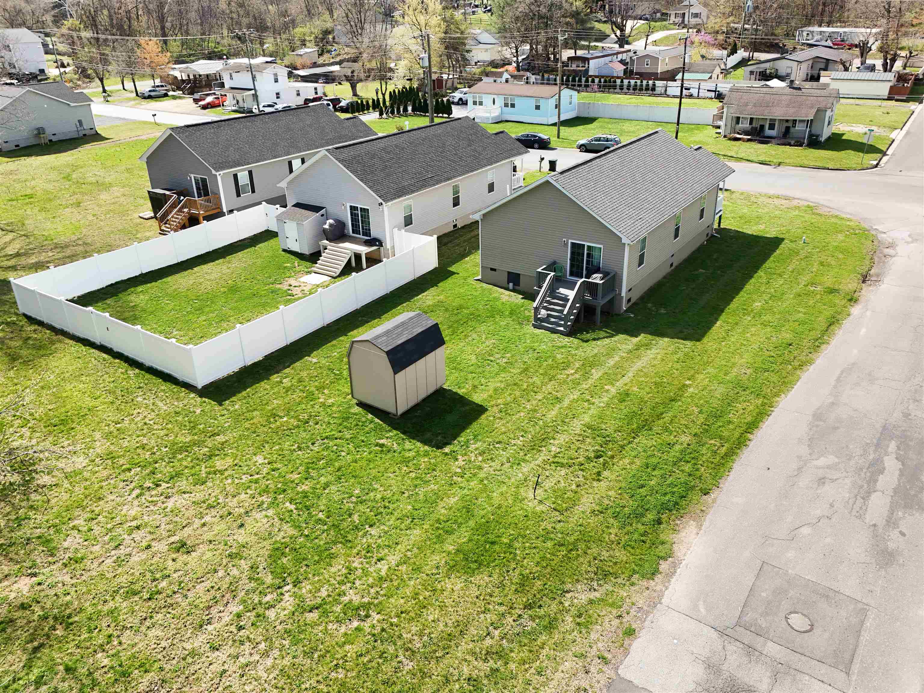 1601 A Street Waynesboro, VA 22980 - Photo 29 of 30 a aerial view of a house with swimming pool and a yard