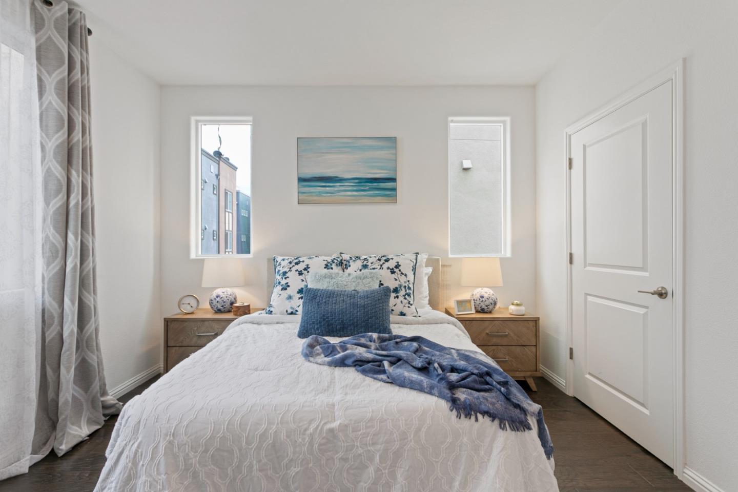 1435 Nightshade Road, Unit 30 Milpitas, CA 95035 - Photo 9 of 16 a bedroom with a bed and a window