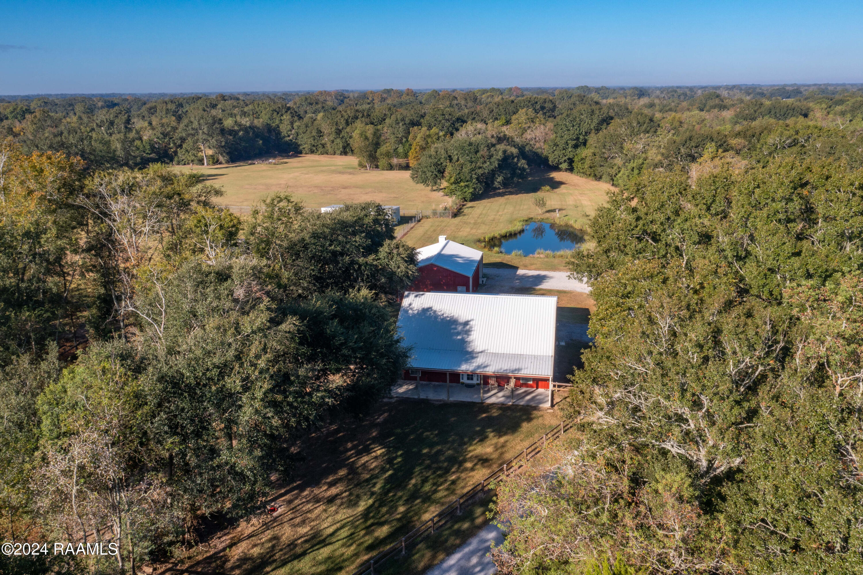 2300 South Fieldspan Road Duson, LA 70529 - Photo 30 of 42 2300SFieldspan-aerial of the home