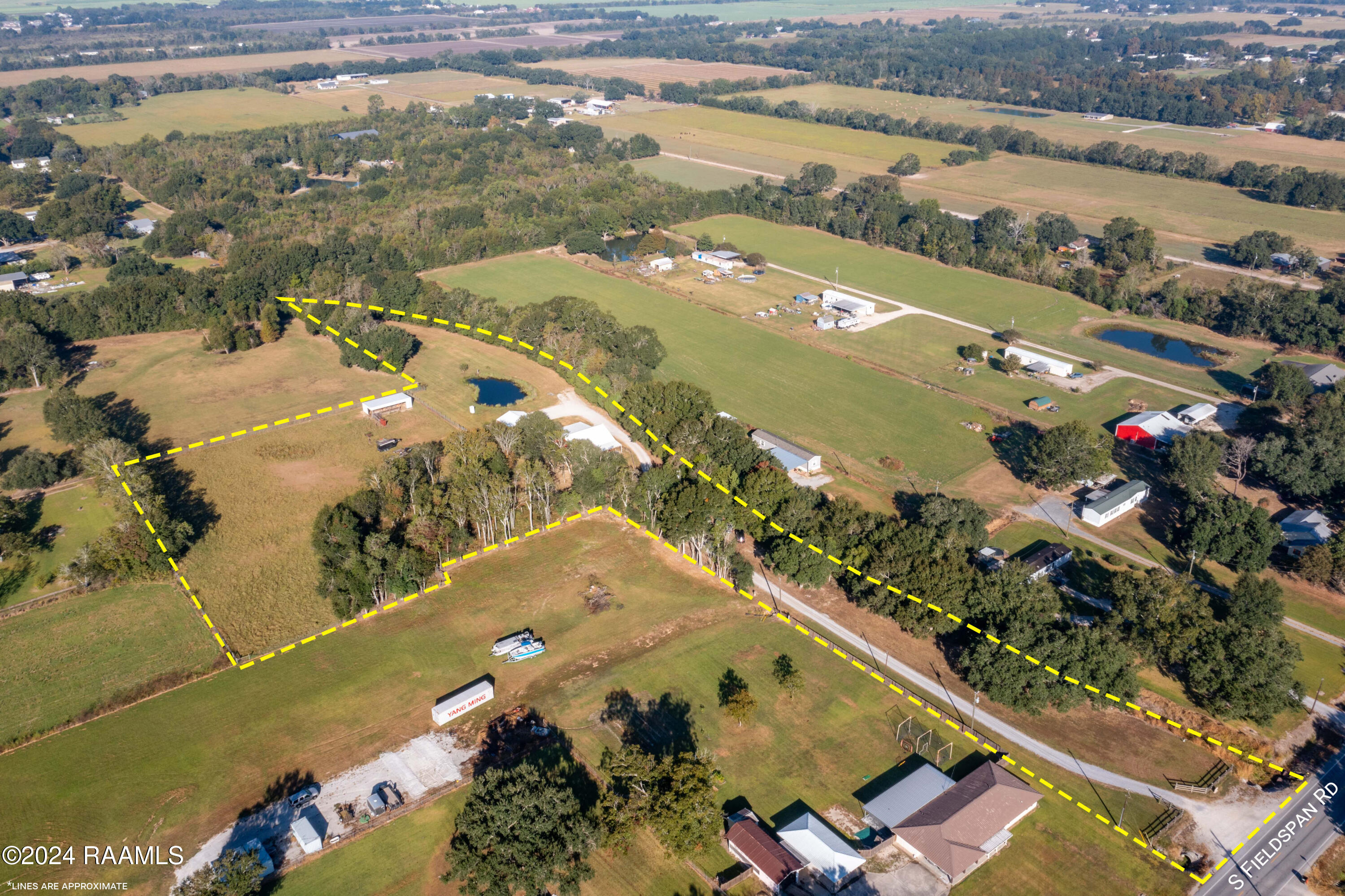 2300 South Fieldspan Road Duson, LA 70529 - Photo 36 of 42 2300SFieldspan-surroundin areas with lin