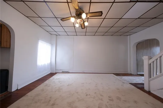 a view of empty room