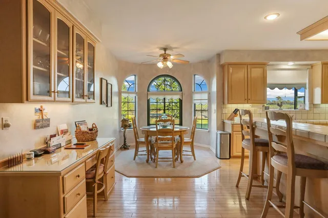 a view of a kitchen with washer and dryer