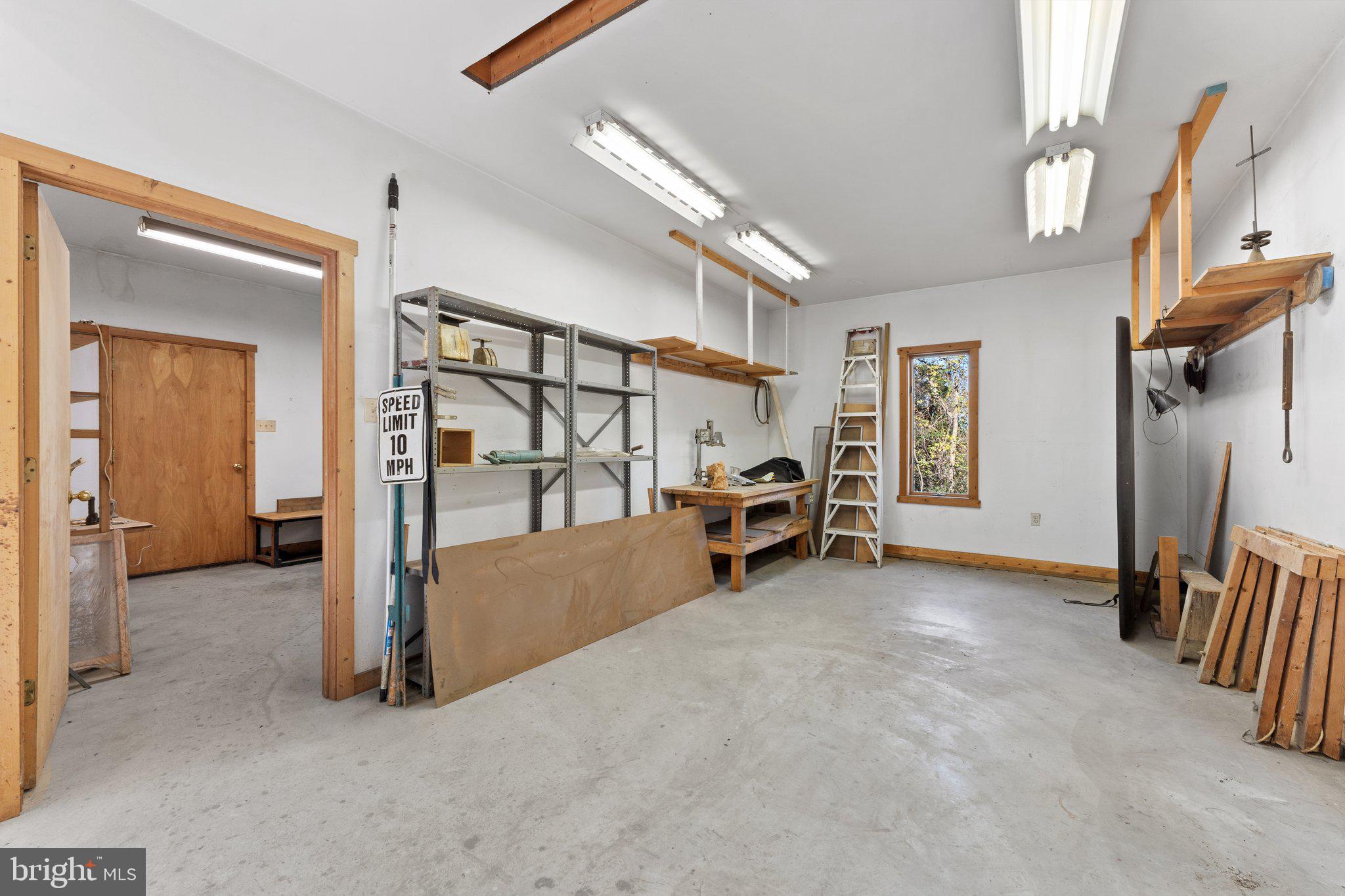 18163 Canby Road Leesburg, VA 20175 - Photo 56 of 69 Outbuilding lower level work space in garage area