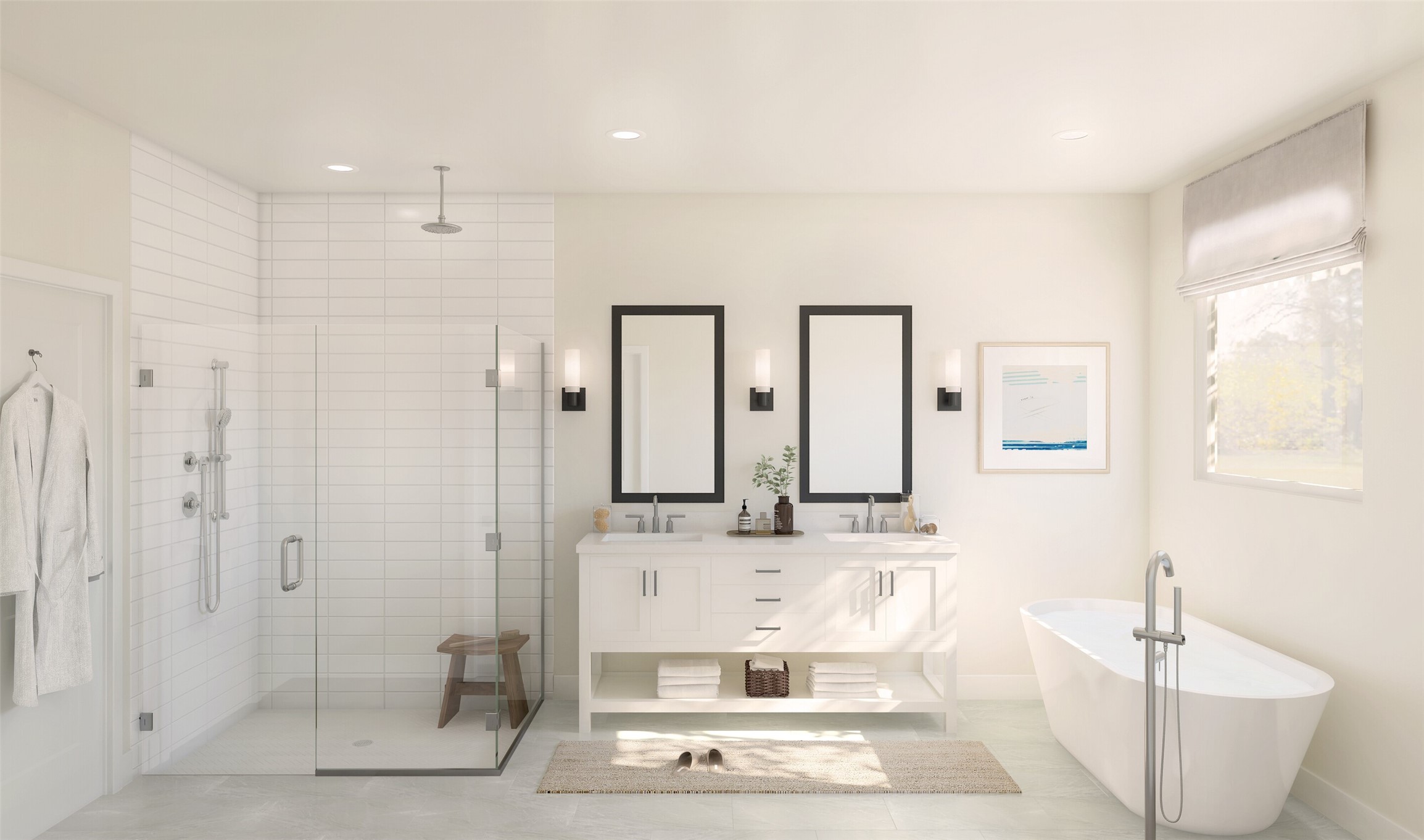 2806 Clapbread Lane Rosenberg, TX 77471 - Photo 8 of 39 Spa-like primary bath (*Artist rendering used for illustration purposes only.)