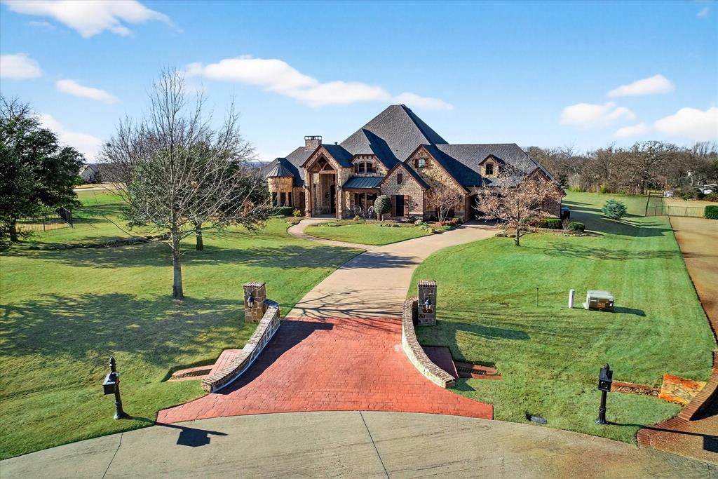 1625 Timber Ridge Trail Cross Roads, TX 76227 - Photo 37 of 40 View of community with a yard and decorative driveway
