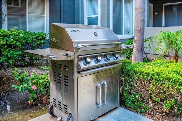 a view of a sign in a yard