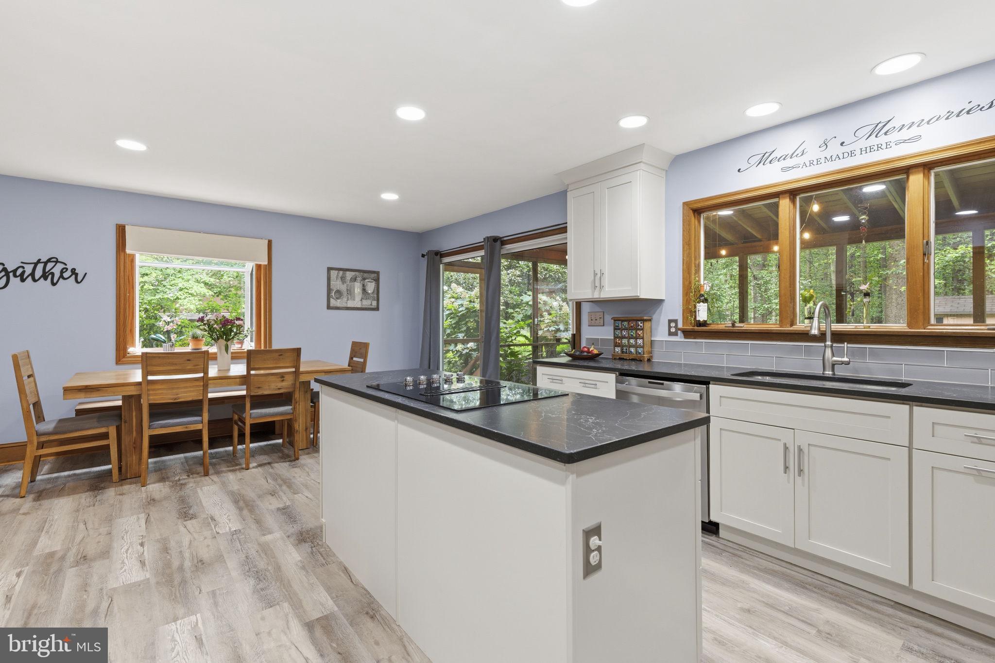 1109 Timber Trail Road Towson, MD 21286 - Photo 17 of 47 Modern kitchen with serene views.