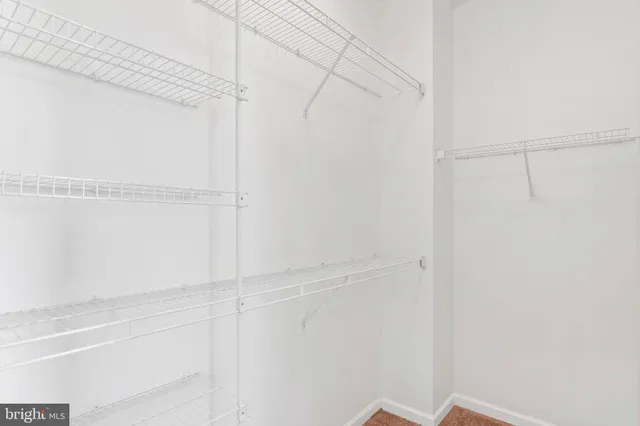 a view of walk in closet