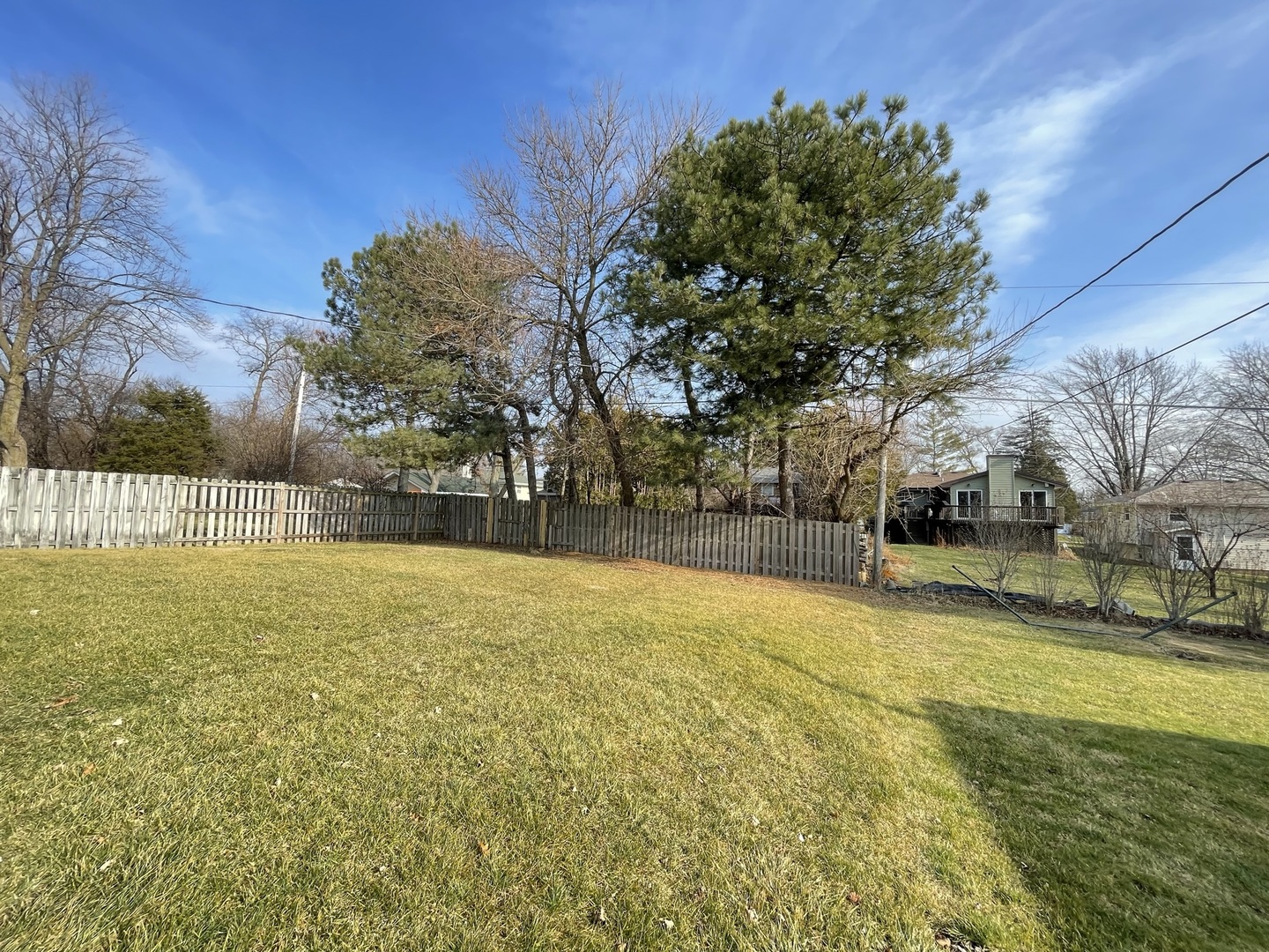 N121 Beverly Street Wheaton, IL 60187 - Photo 3 of 5 a view of yard with swimming pool and trees