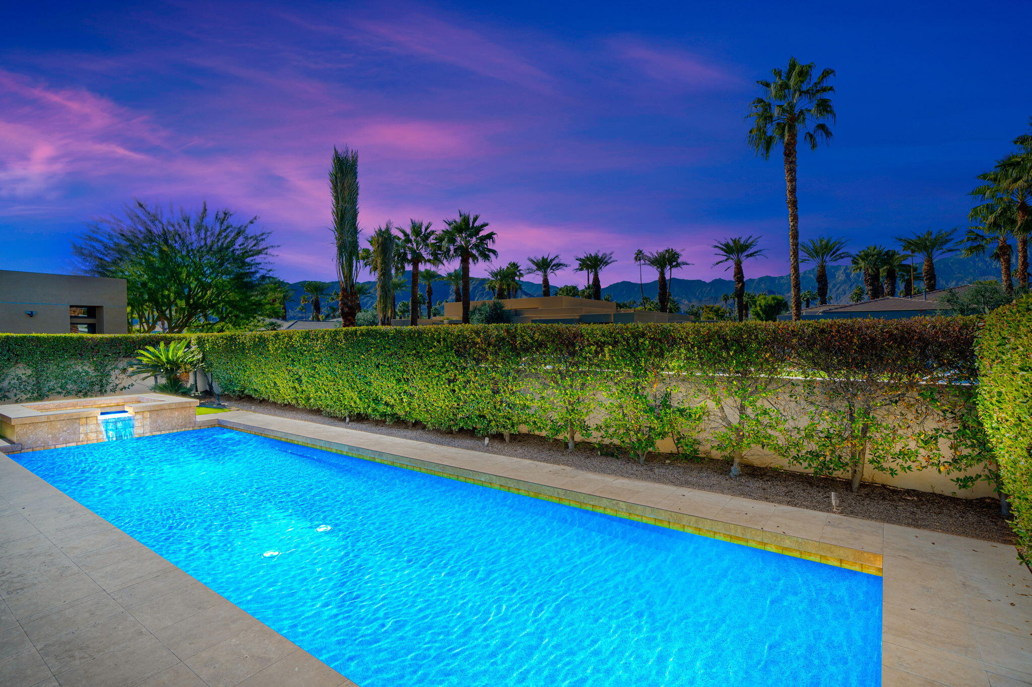 6 Sun Ridge Circle Rancho Mirage, CA 92270 - Photo 11 of 56 a view of a garden with a patio