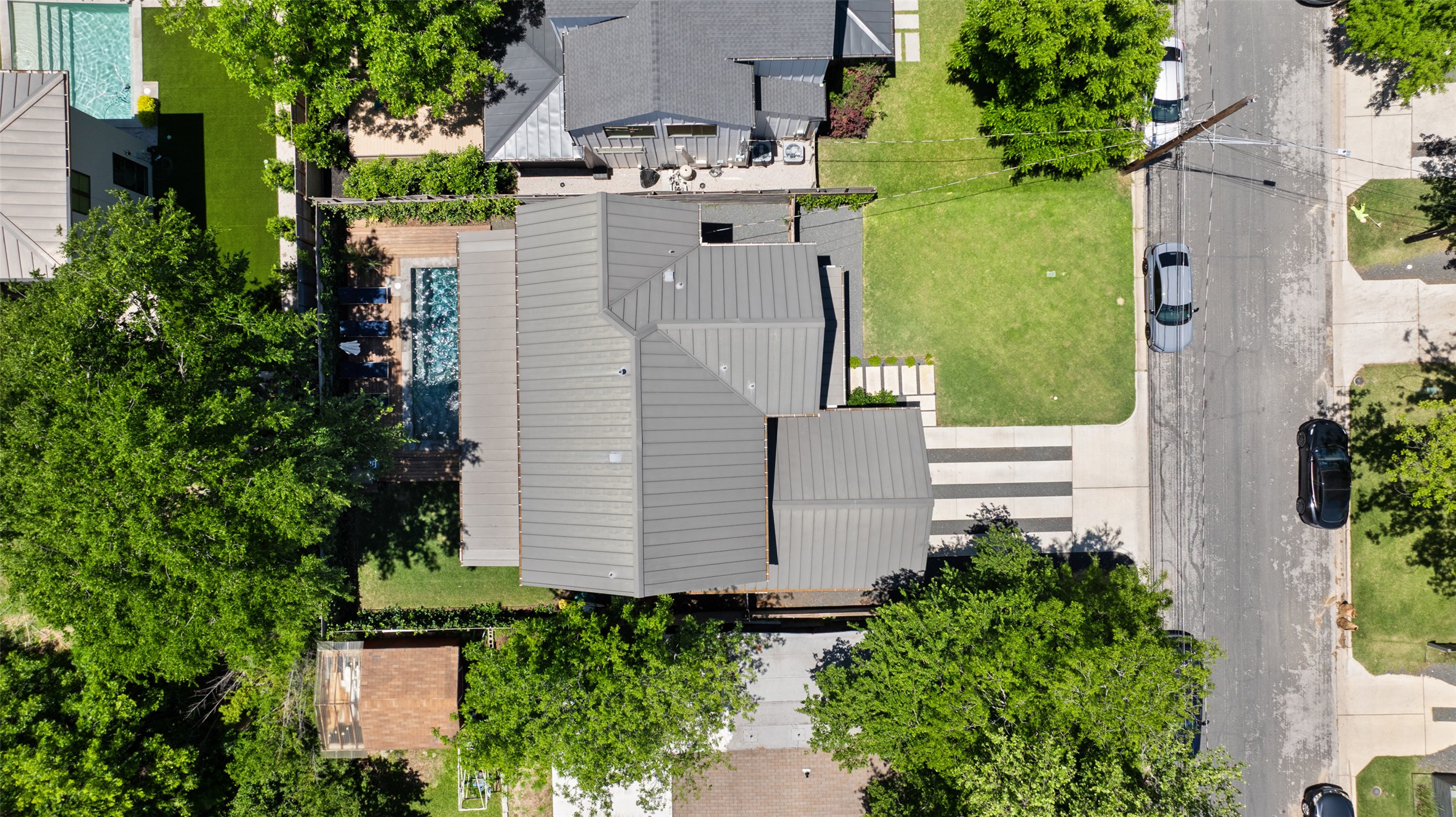 2107 Peach Tree Street Austin, TX 78704 - Photo 37 of 40 Bird's eye view