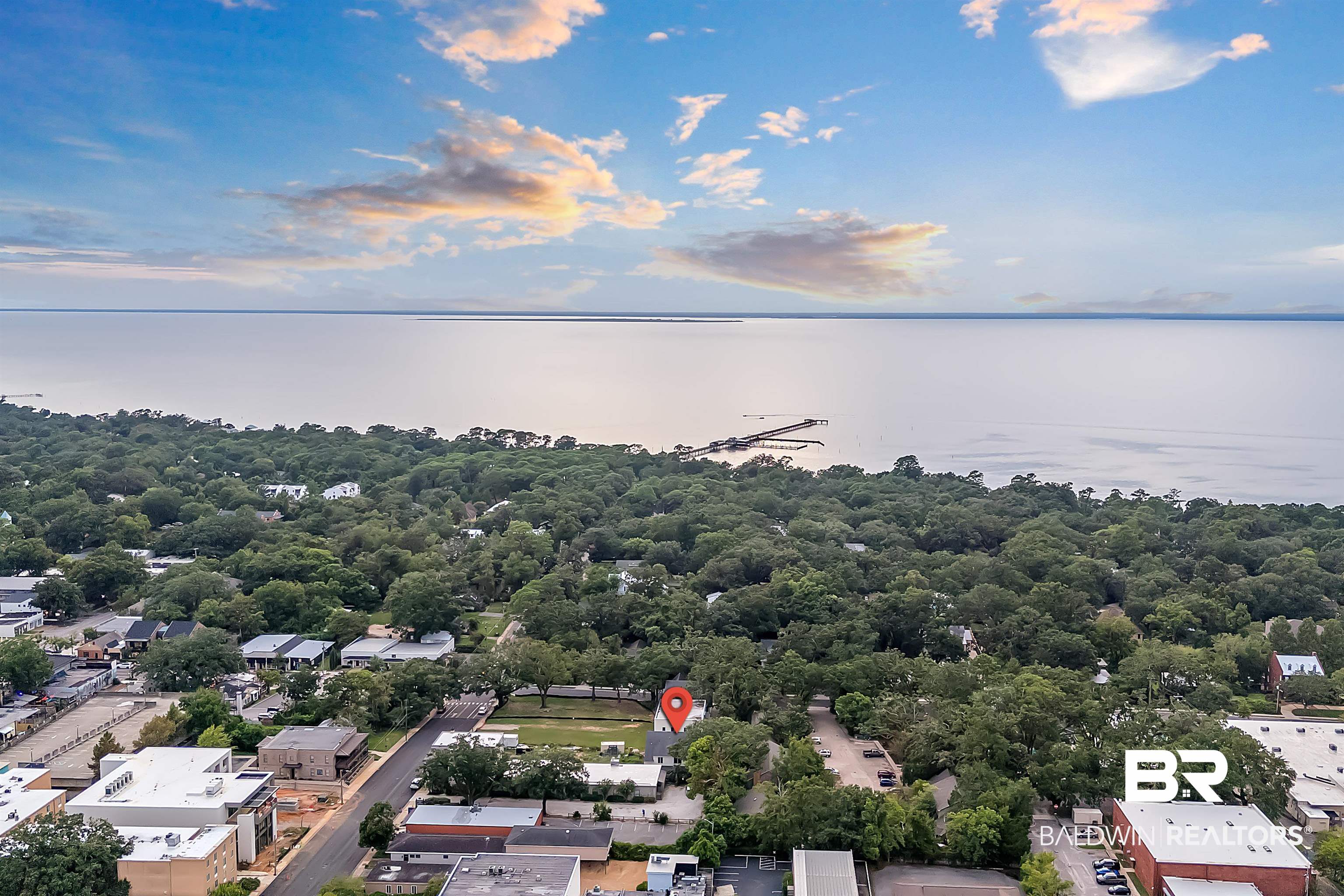 52 North Church Street, Unit C1 Fairhope, AL 36532 - Photo 71 of 72 Aerial View