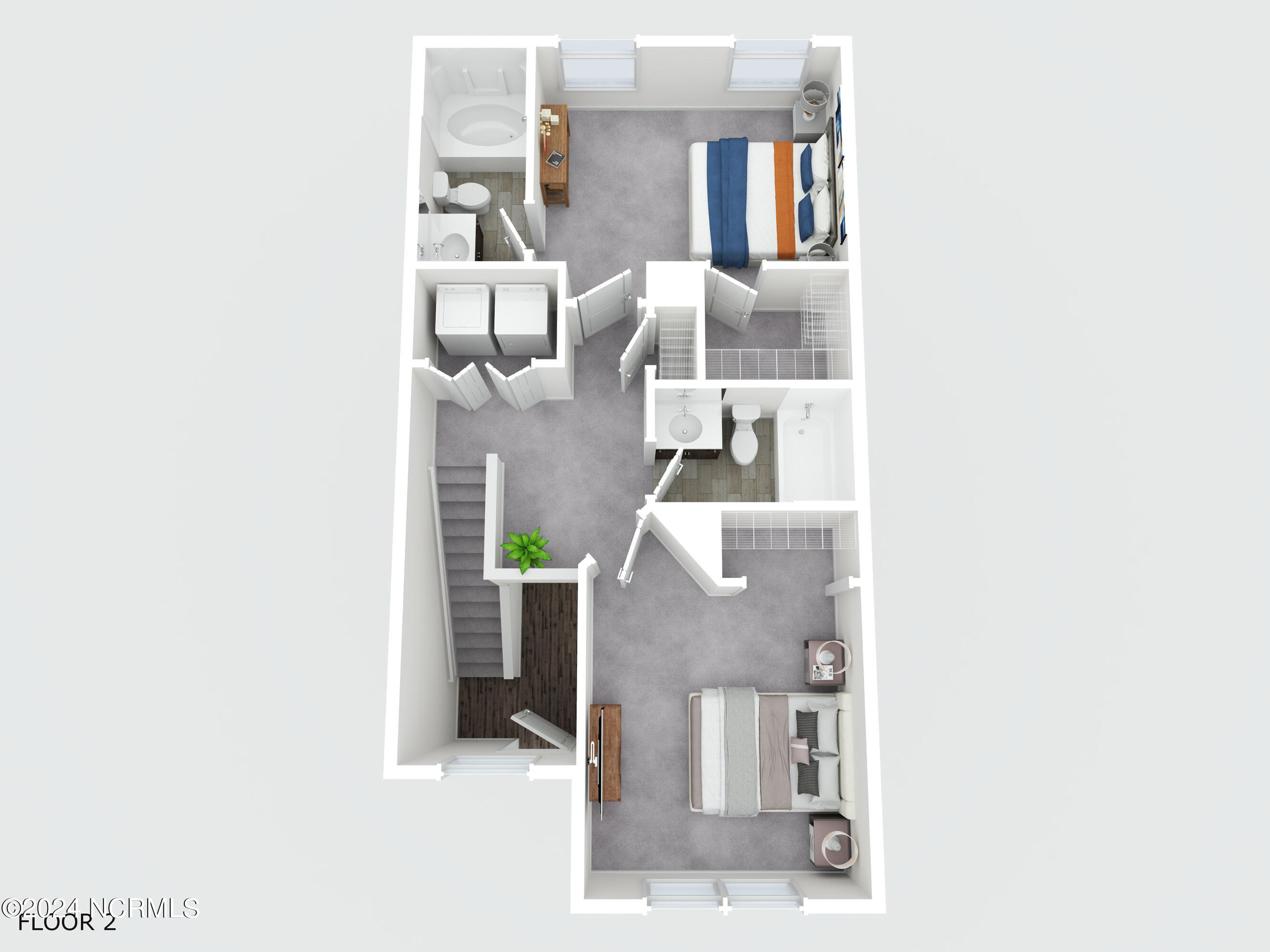 459 Sullivan Loop Road Midway Park, NC 28544 - Photo 22 of 27 2nd Floor Staged