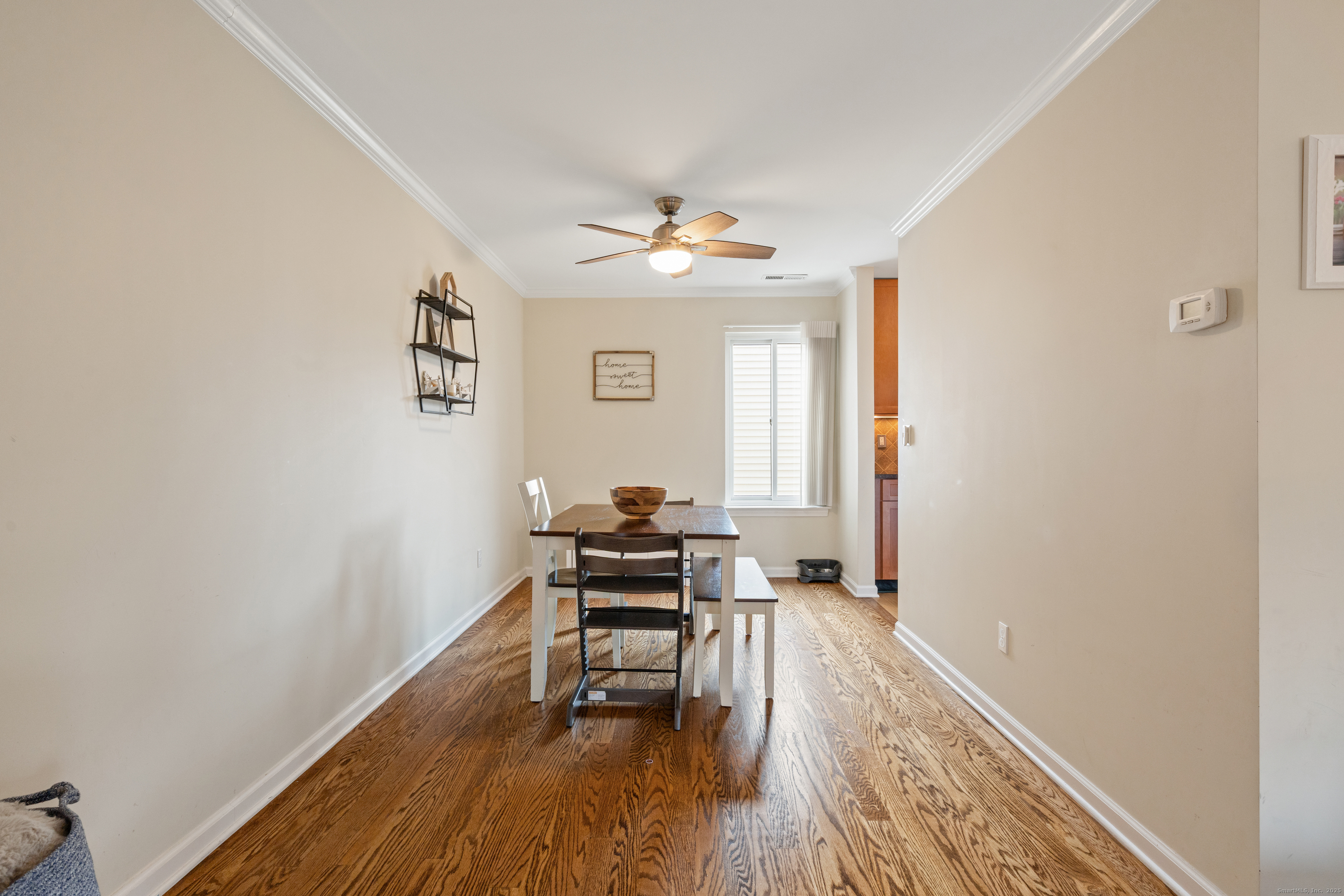 37 Riverside Avenue, Unit D Stamford, CT 06905 - Photo 10 of 29 a workspace with wooden floor