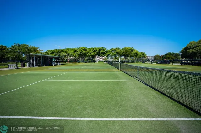 a view of a basketball court