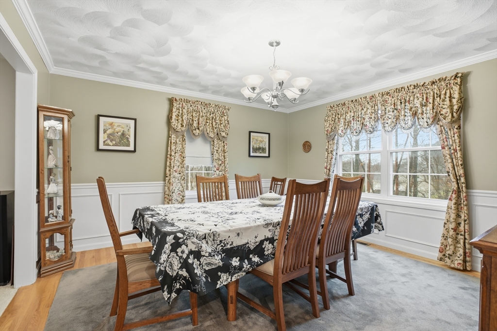 233 Bartholomew Street Peabody, MA 01960 - Photo 19 of 37 a view of a dining room with furniture window and wooden floor