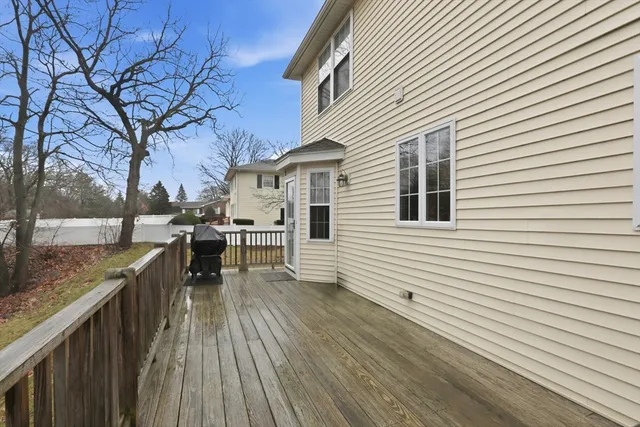 a view of a roof deck
