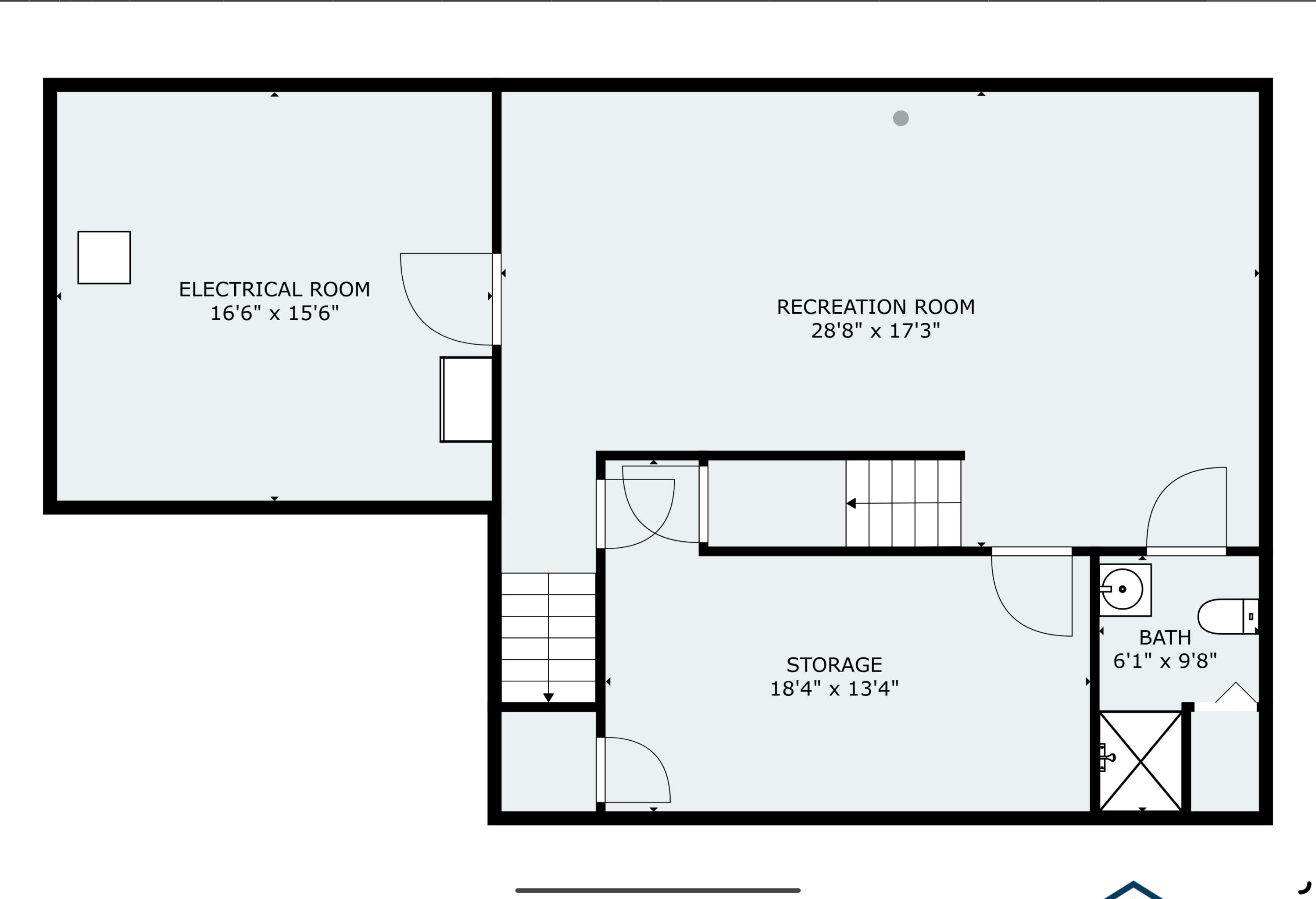 21 Cross Hill Road Cape Elizabeth, ME 04107 - Photo 37 of 39 Basement Floor Plan