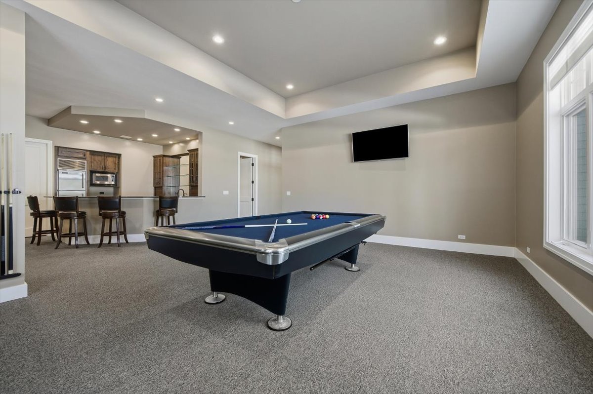 38778 North Ackerman Road Antioch, IL 60002 - Photo 54 of 82 a room with pool table and windows
