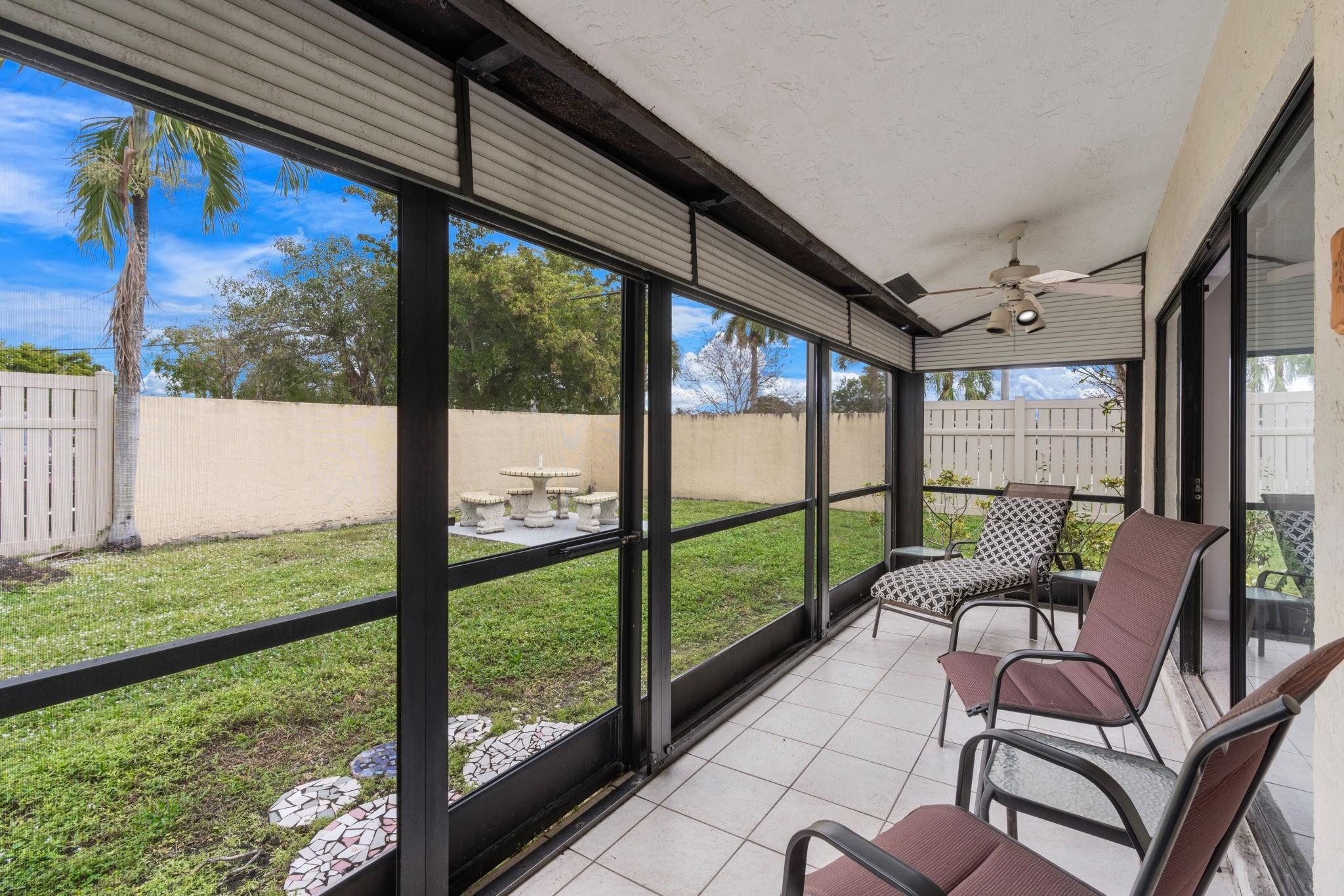 791 Banks Road, Unit 130 Pompano Beach, FL 33063 - Photo 17 of 32 Back screened in patio