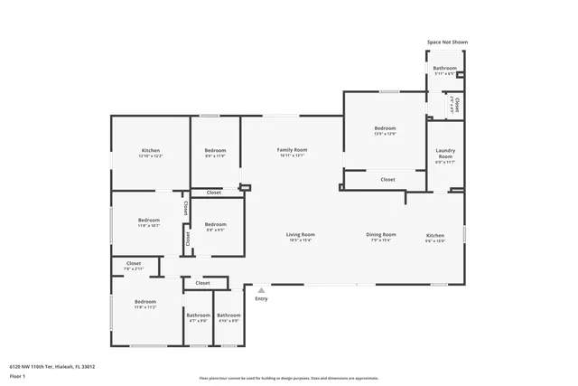 $720,000 | 6120 Northwest 110th Terrace, Hialeah, FL 33012