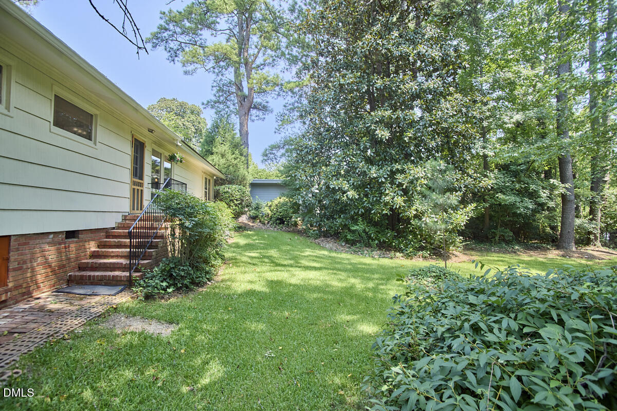 3409 Cherry Lane Raleigh, NC 27607 - Photo 29 of 36 29 - Steps off Kitchen