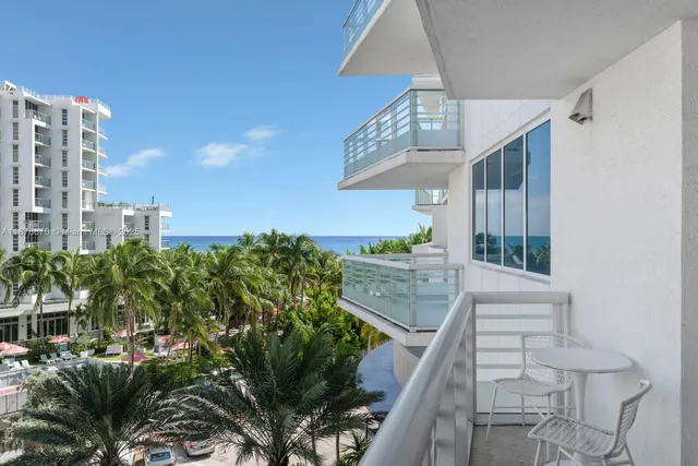a view of balcony and patio