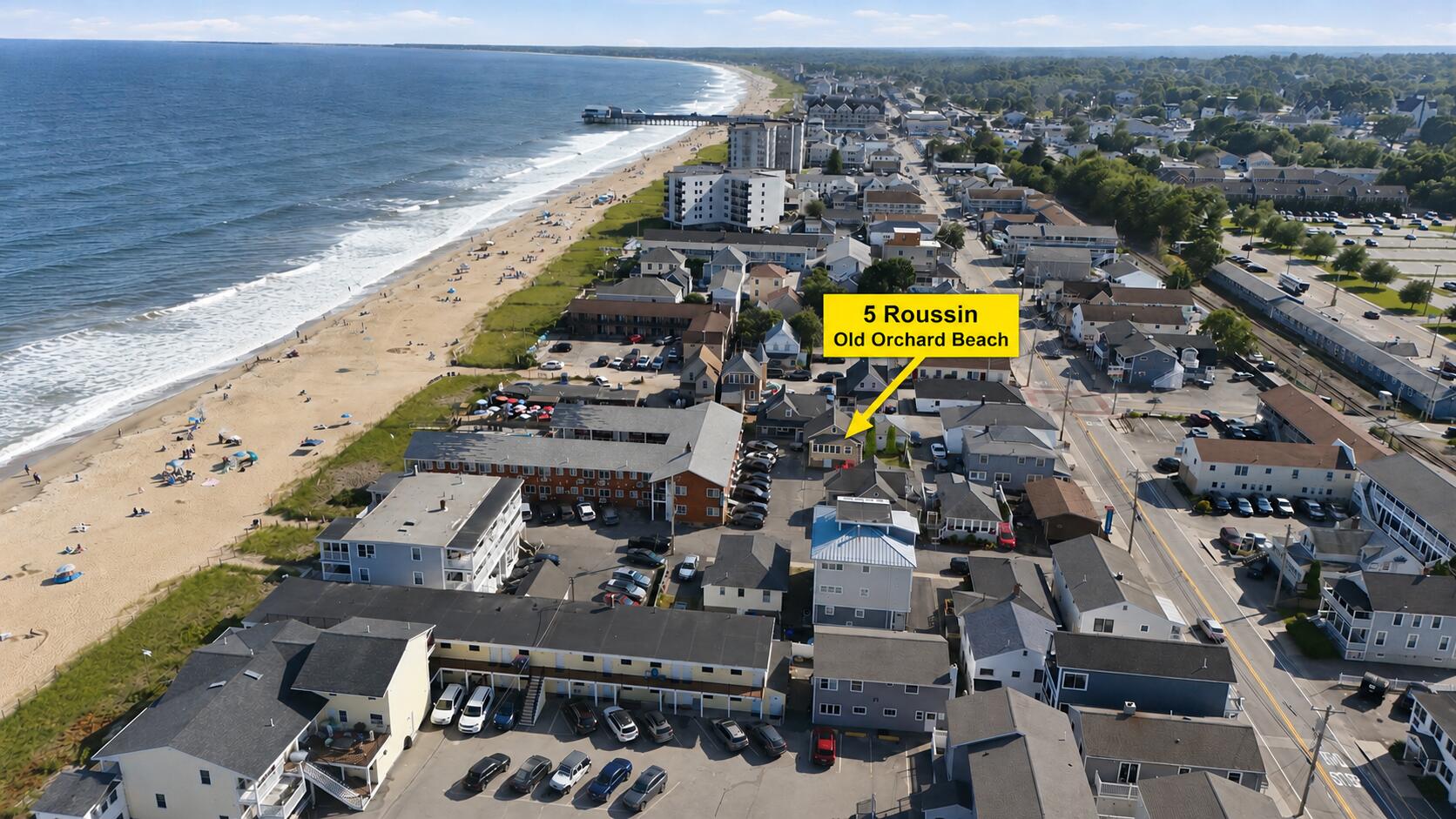 5 Roussin Street Old Orchard Beach, ME 04064 - Photo 3 of 40 Aerial