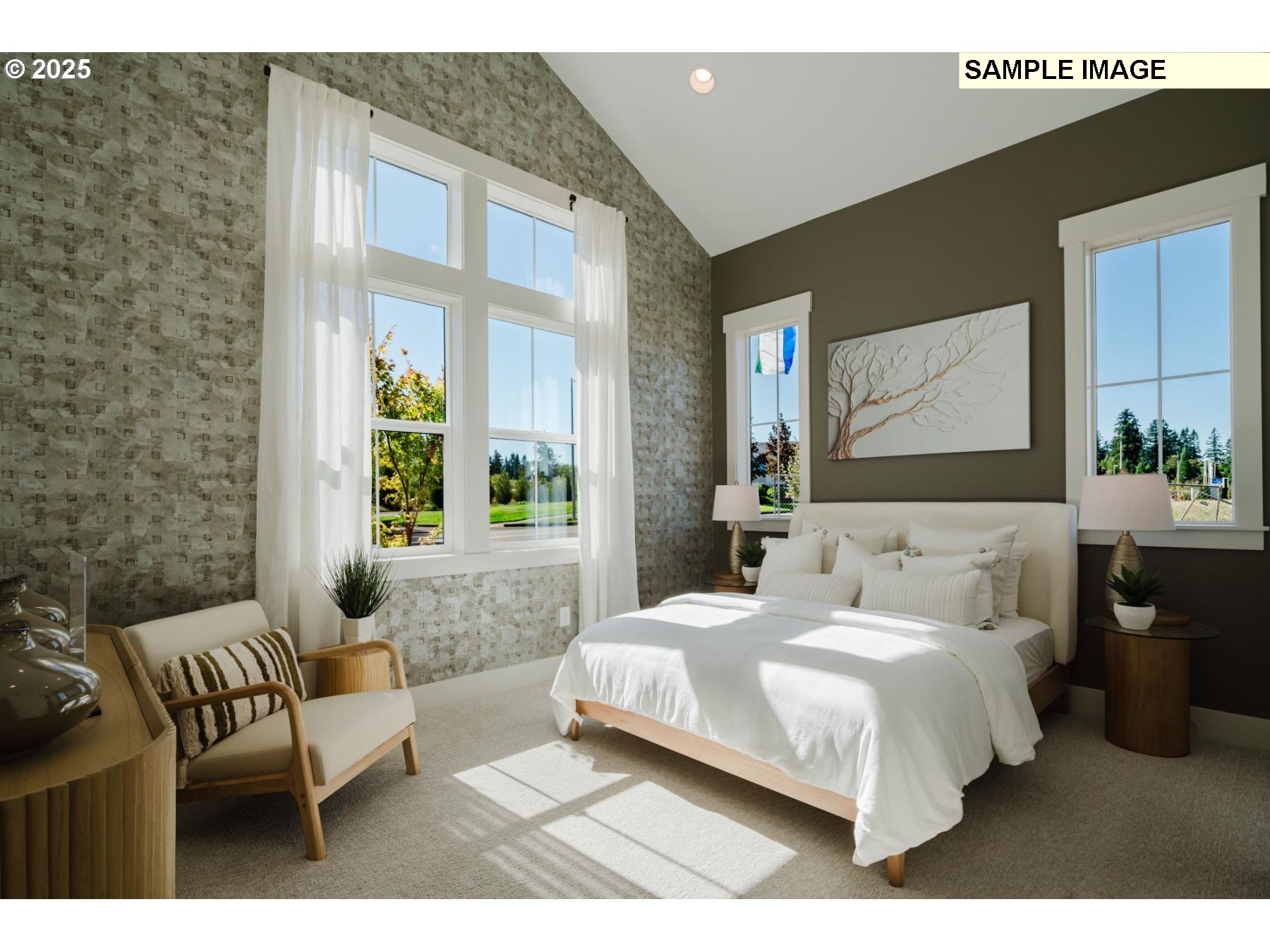 4715 Northwest Camas Meadows Drive Camas, WA 98607 - Photo 10 of 21 a bedroom with a large bed couch and a window