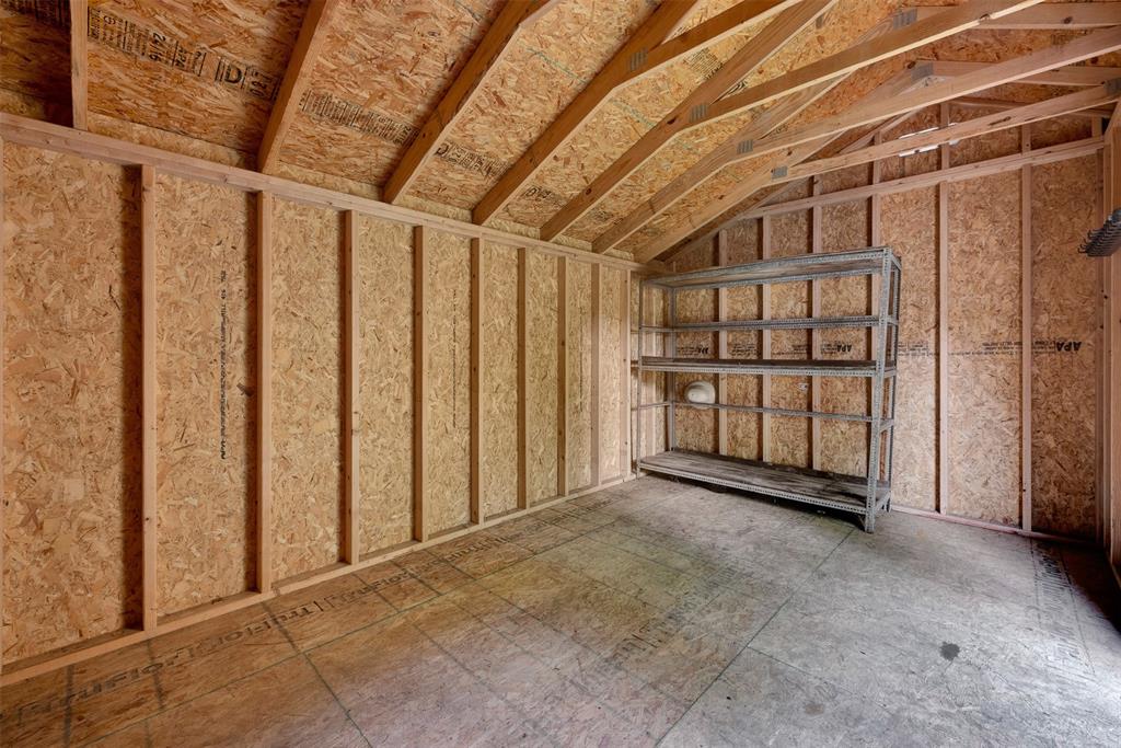 2418 Centerville Road Dallas, TX 75228 - Photo 20 of 22 Lots of space in the storage building, "Like new"