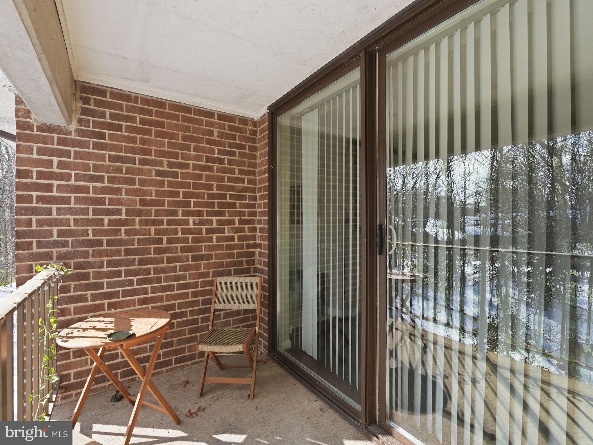 1546 Northgate Square, Unit 21C Reston, VA 20190 - Photo 29 of 33 Balcony